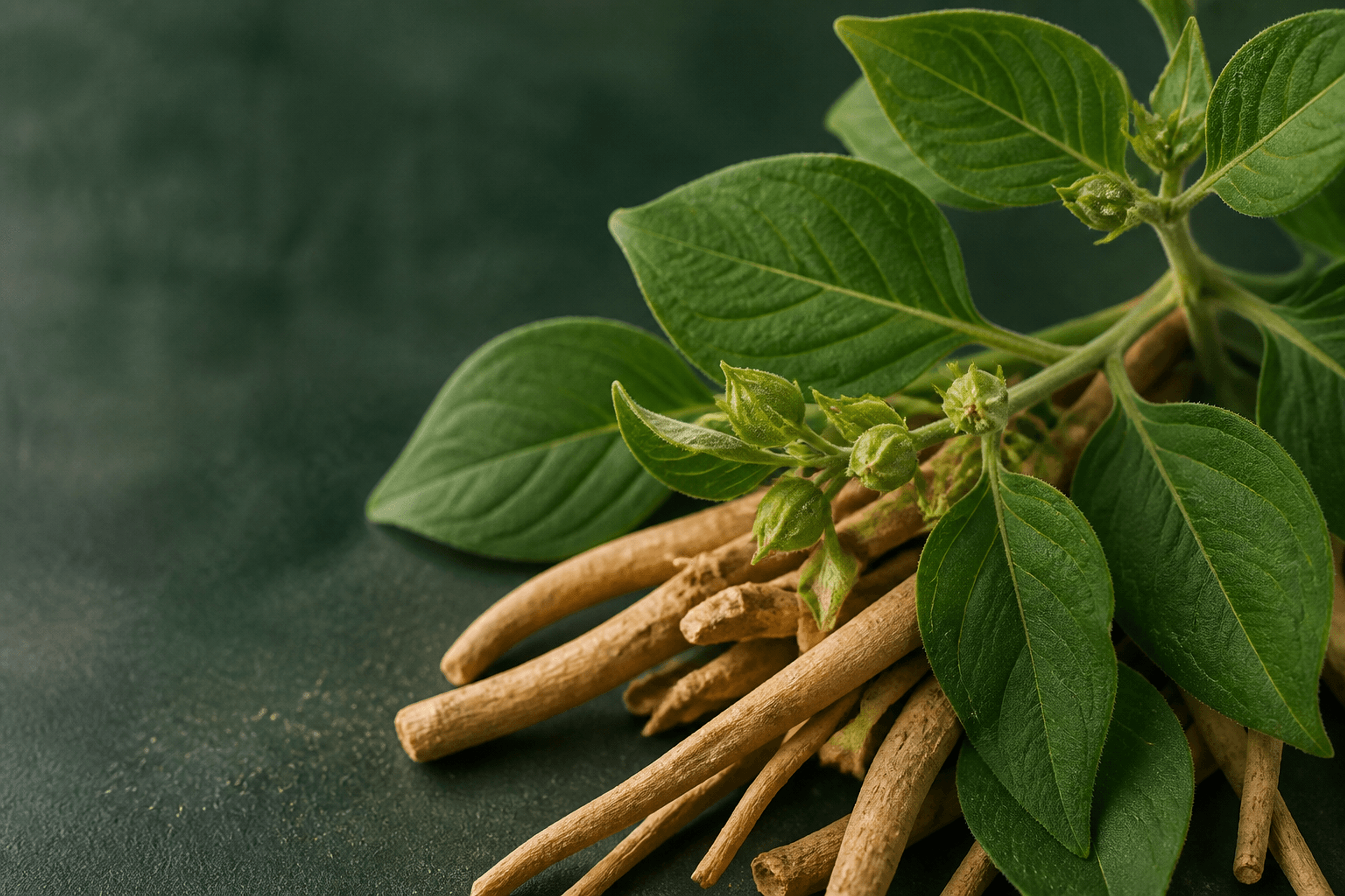 KSM-66 ashwagandha root, the studied active in Peri Reset AM at 600 mg